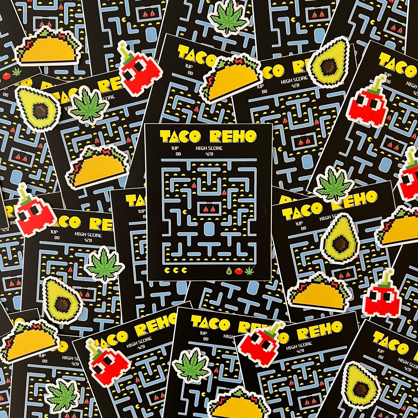 TacoMan Sticker Pack