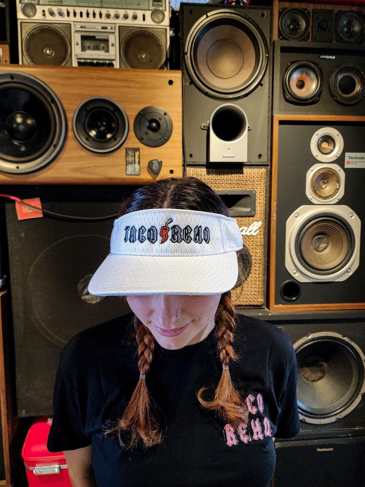 White Taco Reho Visor